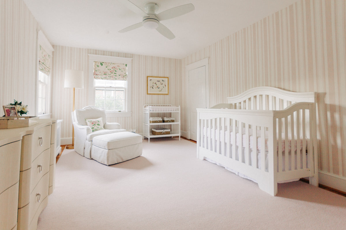 A Sophisticated Pink Nursery – Mintwood Home