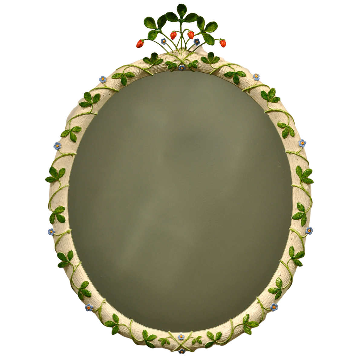 Fluted Bow Mirror