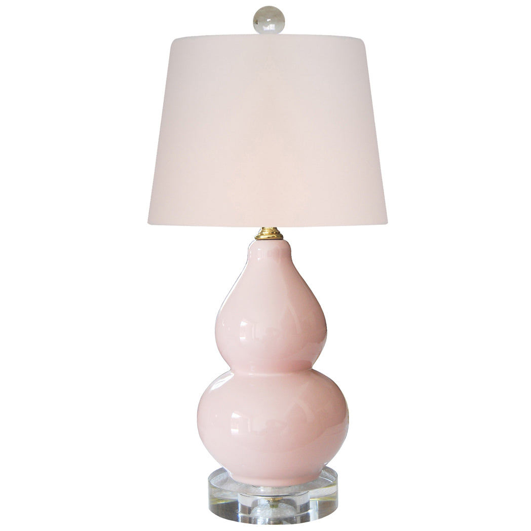 Soft Pink Double Gourd Lamp