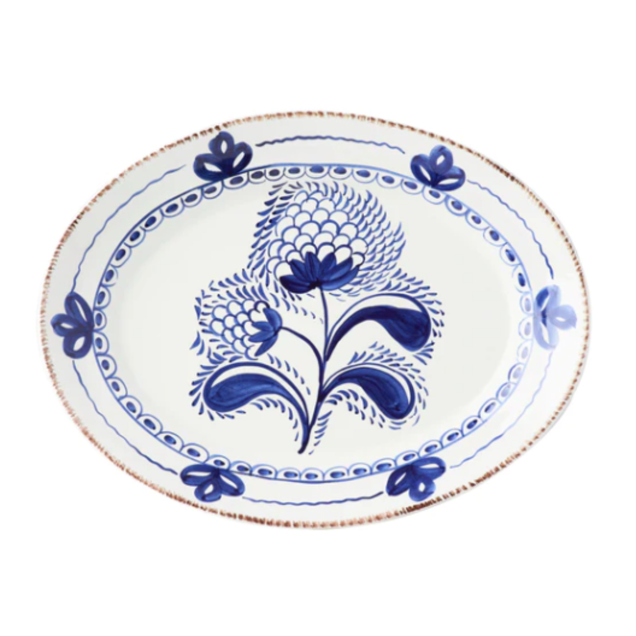 White serving sales bowls and platters
