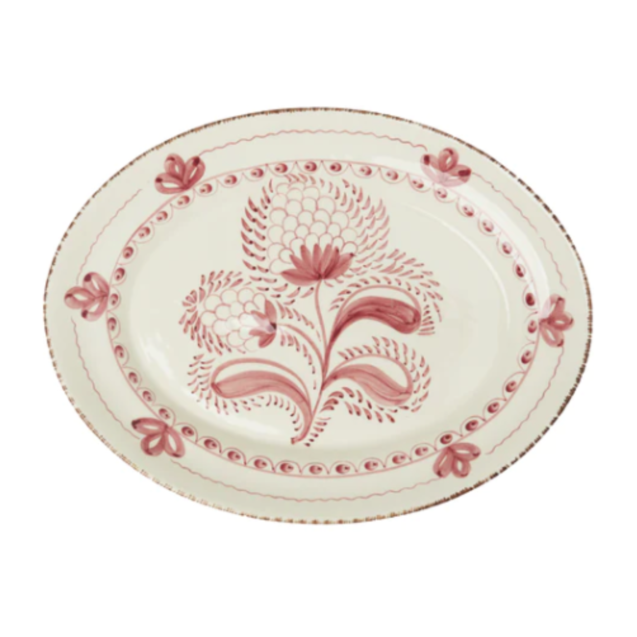 Pink clearance serving dishes