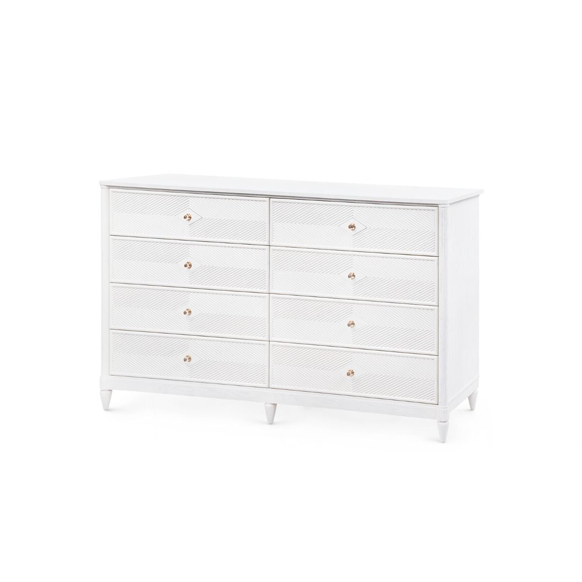 Villa & House Felicity 8 Drawer Dresser - Glazed Whisper White Mintwood Home Villa & House Felicity 8 Drawer Dresser - Glazed Whisper White Mintwood Home