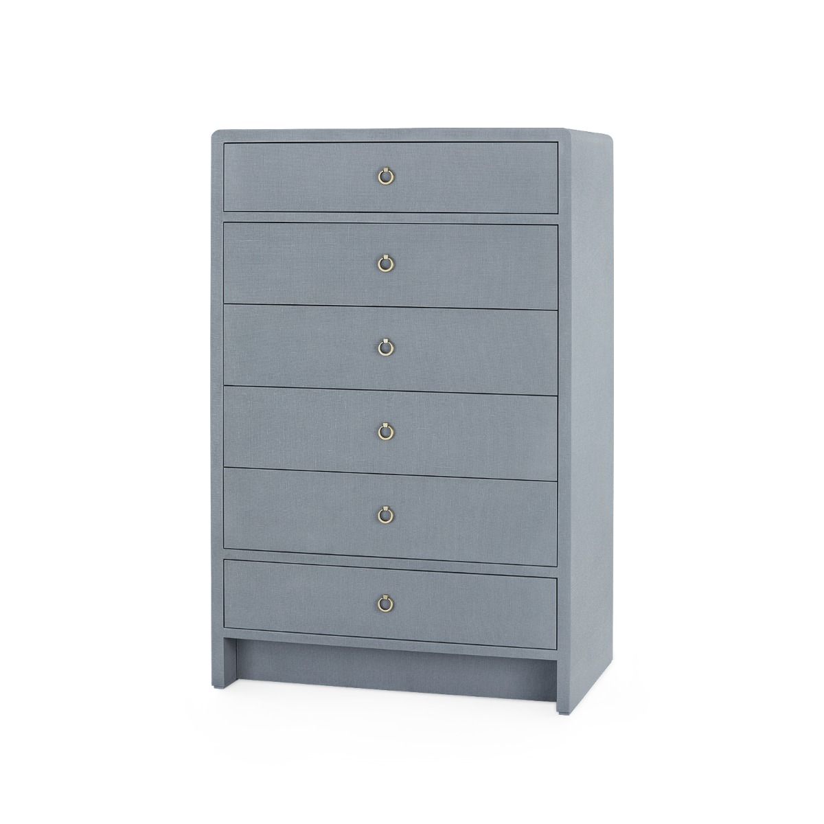 Ming Drawer Tall 6 Drawer / Chiffon White Ming Drawer Tall 6 Drawer / Chiffon White