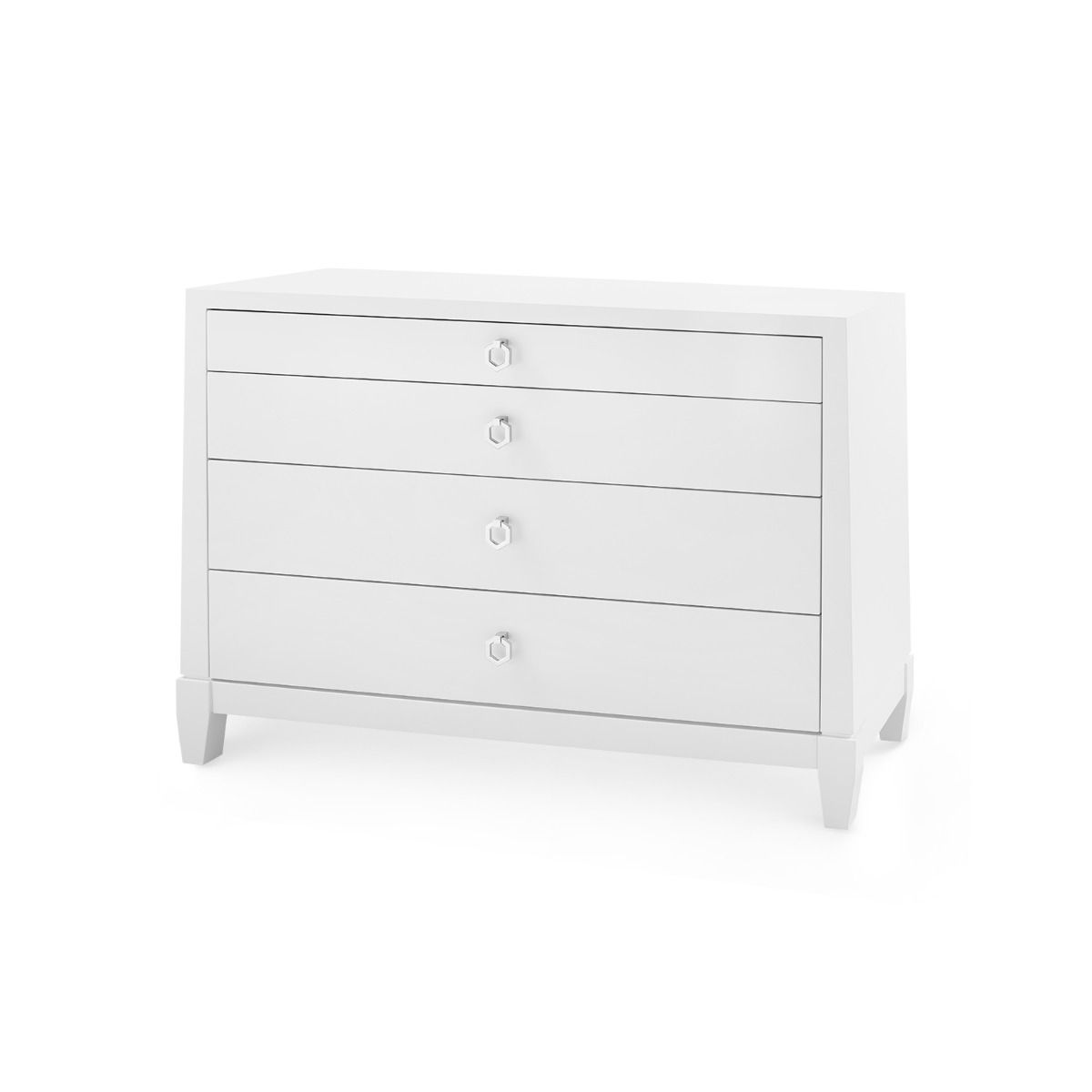 Madison Drawer 4-Drawer / Chiffon White Madison Drawer 4-Drawer / Chiffon White