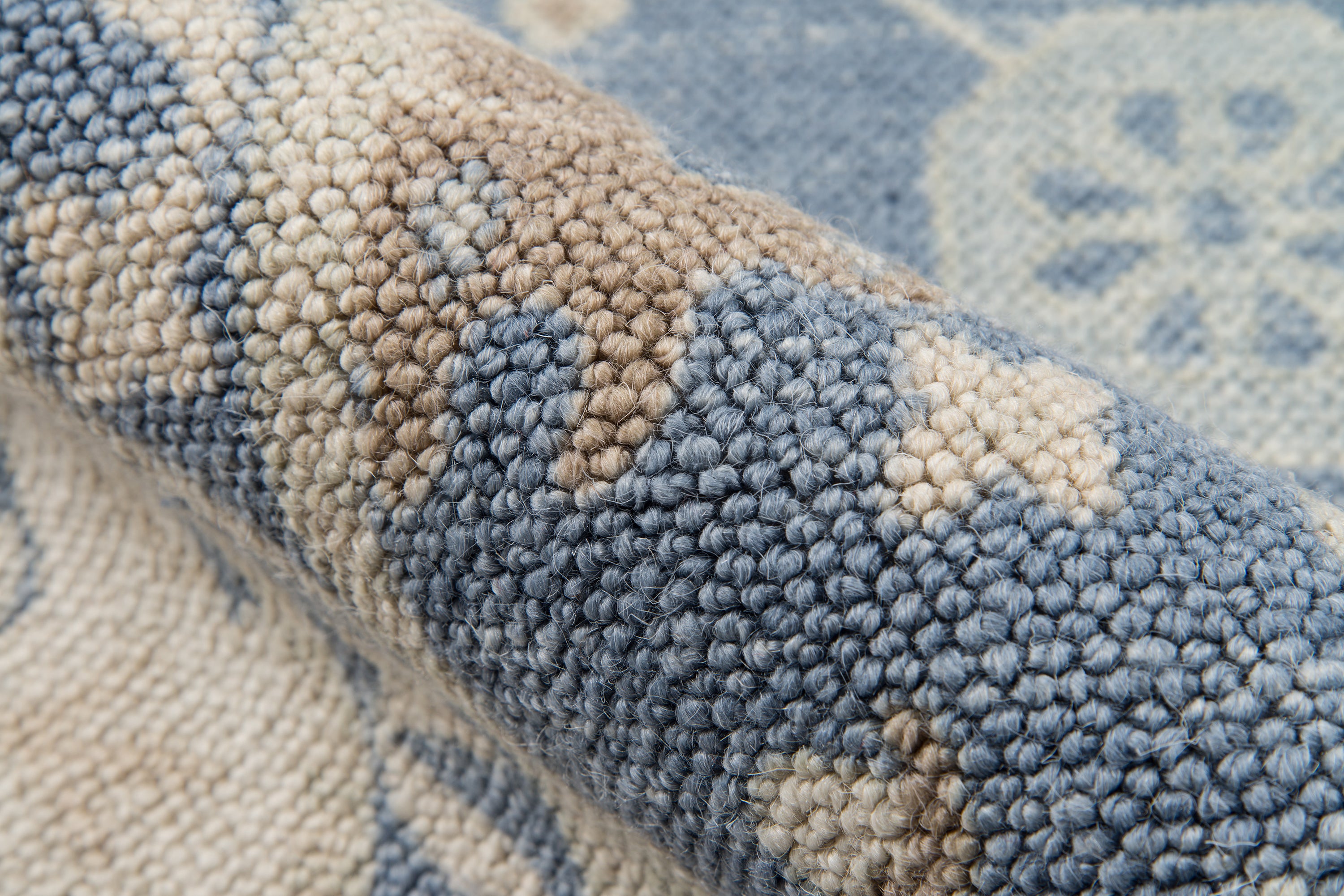 Diamond Rug Blue Adaline Diamond Blue Rug – Mintwood Home