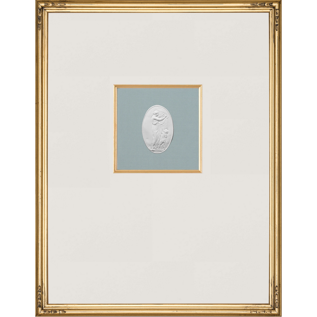 Intaglio Samples Intaglio in Gold Frame - Large – Mintwood Home