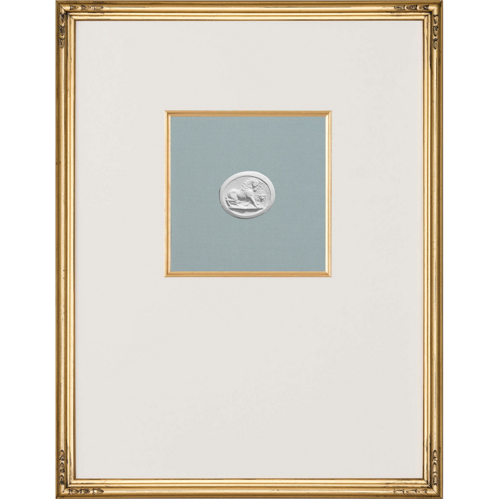 Intaglio in Gold Frame - Small – Mintwood Home