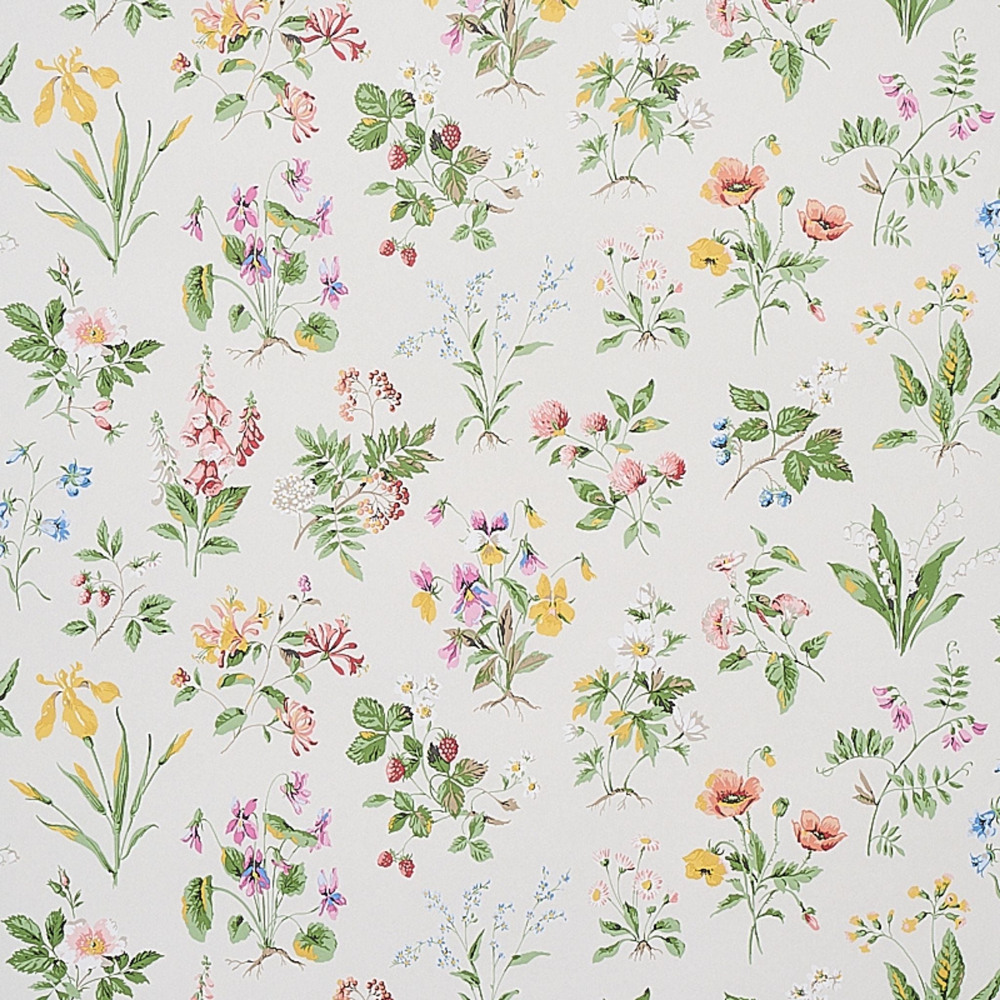Elegant Schumacher Floral Wallpaper for Timeless Interiors