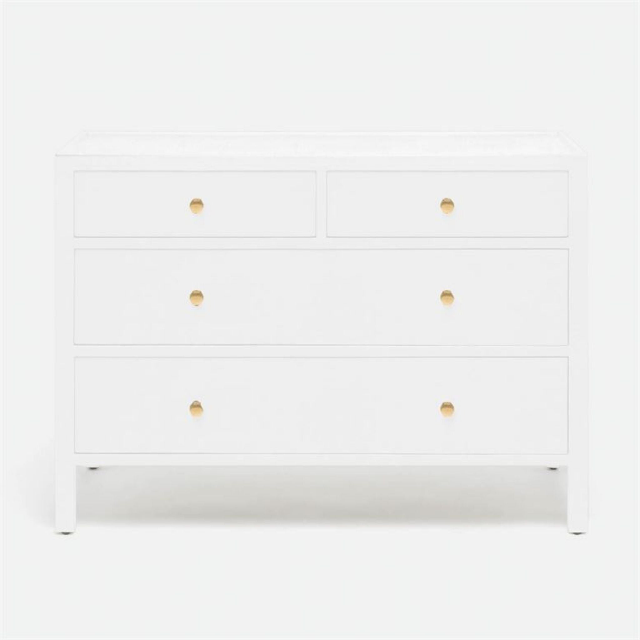 dresser 48 inches long Benjara Aya 48 Inch Tall 5 Drawer Dresser Chest, Scalloped Motif Front, White Wood