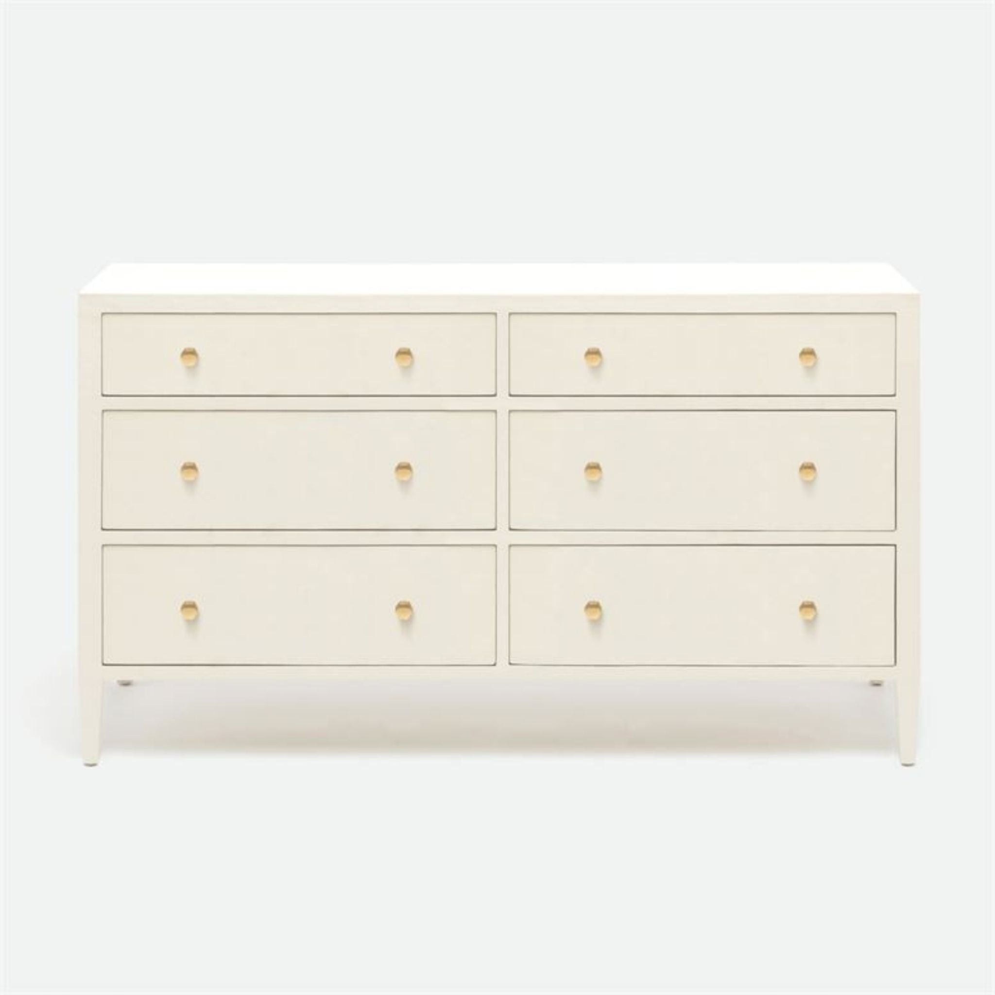 long white dresser Made Goods Jarin 60" Dresser