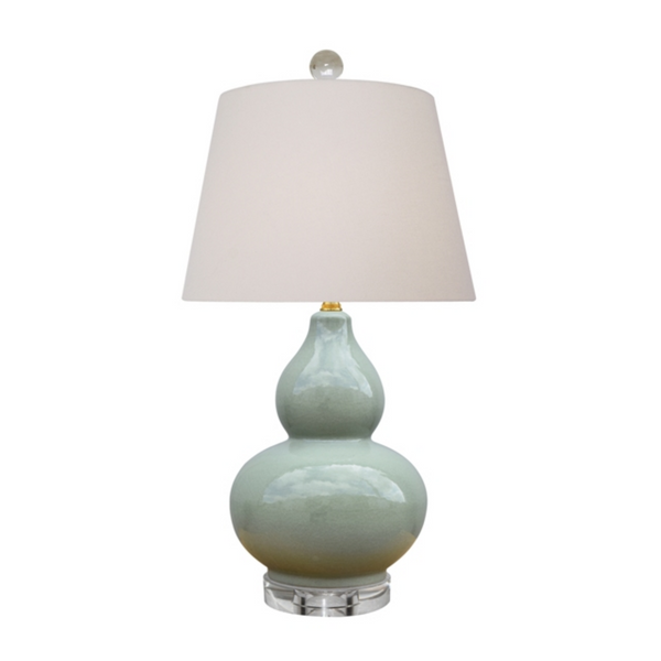 Celadon Double Gourd Lamp – Mintwood Home